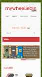 Mobile Screenshot of mywheeliebin.com